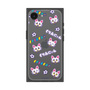 プレミアムスクエアケース［ クリアソン新宿 - くりあにゃん - 総柄 ］