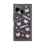 プレミアムスクエアケース［ クリアソン新宿 - くりあにゃん - 総柄 ］