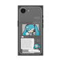 プレミアムスクエアケース［ しろたん×初音ミク - 初音ミク - インフォグラフィック ］