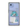 プレミアムスクエアケース［ しろたん×初音ミク - 初音ミク - インフォグラフィック ］