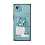 プレミアムスクエアケース［ しろたん×初音ミク - 初音ミク - インフォグラフィック ］