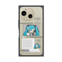 プレミアムスクエアケース［ しろたん×初音ミク - 初音ミク - インフォグラフィック ］