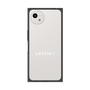 プレミアムスクエアケース［ LATENCY - Logotype - Clear ］