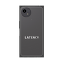 プレミアムスクエアケース［ LATENCY - Logotype - Clear ］