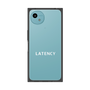 プレミアムスクエアケース［ LATENCY - Logotype - Clear ］
