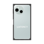 プレミアムスクエアケース［ LATENCY - Logotype - Clear ］