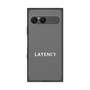 プレミアムスクエアケース［ LATENCY - Logotype - Clear ］