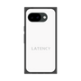 プレミアムスクエアケース［ LATENCY - Logotype - White ］