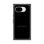 プレミアムスクエアケース［ LATENCY - Logotype - Black ］