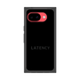 プレミアムスクエアケース［ LATENCY - Logotype - Black ］
