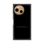 プレミアムスクエアケース［ LATENCY - Logotype - Black ］