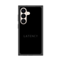 プレミアムスクエアケース［ LATENCY - Logotype - Black ］