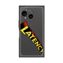 プレミアムスクエアケース［ LATENCY - Rock logo - Clear ］