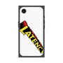 プレミアムスクエアケース［ LATENCY - Rock logo - White ］