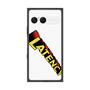 プレミアムスクエアケース［ LATENCY - Rock logo - White ］