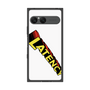 プレミアムスクエアケース［ LATENCY - Rock logo - White ］