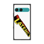 プレミアムスクエアケース［ LATENCY - Rock logo - White ］