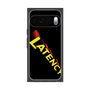 プレミアムスクエアケース［ LATENCY - Rock logo - Black ］