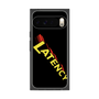 プレミアムスクエアケース［ LATENCY - Rock logo - Black ］