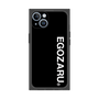 プレミアムスクエアケース［ EGOZARU - ベーシックロゴ バーティカル ］
