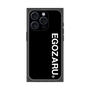 プレミアムスクエアケース［ EGOZARU - ベーシックロゴ バーティカル ］