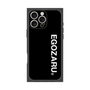 プレミアムスクエアケース［ EGOZARU - ベーシックロゴ バーティカル ］