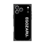プレミアムスクエアケース［ EGOZARU - ベーシックロゴ バーティカル ］