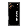 プレミアムスクエアケース［ EGOZARU - ベーシックロゴ バーティカル ］
