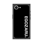 プレミアムスクエアケース［ EGOZARU - ベーシックロゴ バーティカル ］
