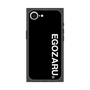 プレミアムスクエアケース［ EGOZARU - ベーシックロゴ バーティカル ］
