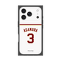 プレミアムスクエアケース［ 楽天イーグルス - #3 Asamura - ホーム ］