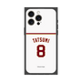 プレミアムスクエアケース［ 楽天イーグルス - #8 Tatsumi - ホーム ］