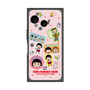 プレミアムスクエアケース［ ちびまる子ちゃん - カラフルポップ ］