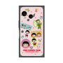 プレミアムスクエアケース［ ちびまる子ちゃん - カラフルポップ ］