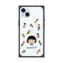 プレミアムスクエアケース［ ちびまる子ちゃん - まる子とお友達 - クリア ］