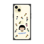 プレミアムスクエアケース［ ちびまる子ちゃん - まる子とお友達 - クリア ］