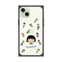 プレミアムスクエアケース［ ちびまる子ちゃん - まる子とお友達 - クリア ］