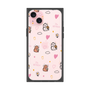 プレミアムスクエアケース［ ビリケン - 総柄 - クリア ］