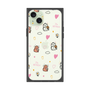 プレミアムスクエアケース［ ビリケン - 総柄 - クリア ］
