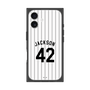 プレミアムスクエアケース［ 千葉ロッテマリーンズ - #42 JACKSON ］