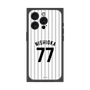 プレミアムスクエアケース［ 千葉ロッテマリーンズ - #77 NISHIOKA ］