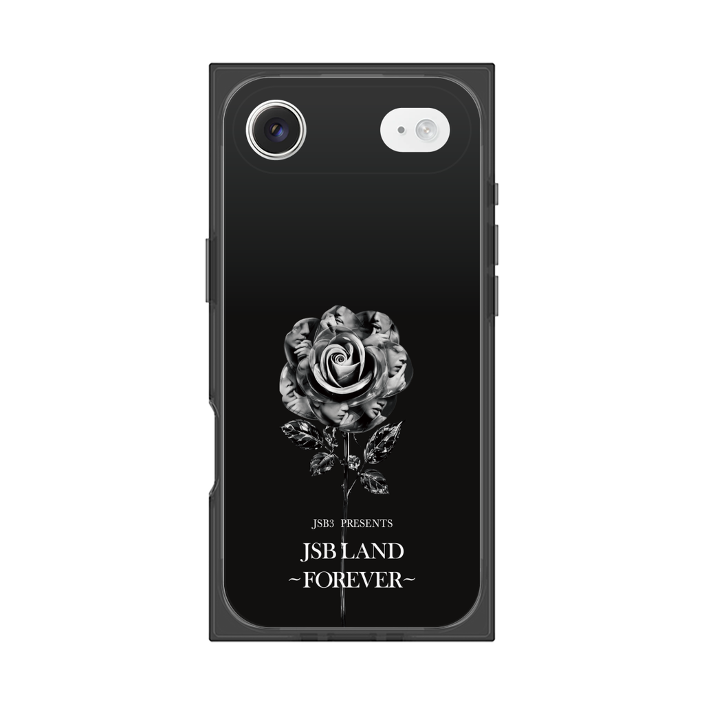 プレミアムスクエアケース for Apple iPhone Air［ 三代目 J SOUL BROTHERS PRESENTS JSB LAND 〜FOREVER〜 - ローズ ］