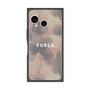 プレミアムスクエアケース［ FURLA - FLOWER VELATO-02 ］