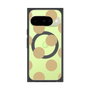 プレミアムスクエアケース with Pixelsnap［ シンプルドット - Beige ］