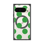 プレミアムスクエアケース with Pixelsnap［ シンプルドット - Green ］