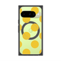 プレミアムスクエアケース with Pixelsnap［ シンプルドット - Yellow ］