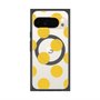 プレミアムスクエアケース with Pixelsnap［ シンプルドット - Yellow ］