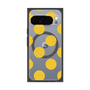 プレミアムスクエアケース with Pixelsnap［ シンプルドット - Yellow ］