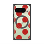プレミアムスクエアケース with Pixelsnap［ シンプルドット - Red ］
