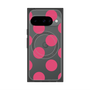 プレミアムスクエアケース with Pixelsnap［ シンプルドット - Pink ］
